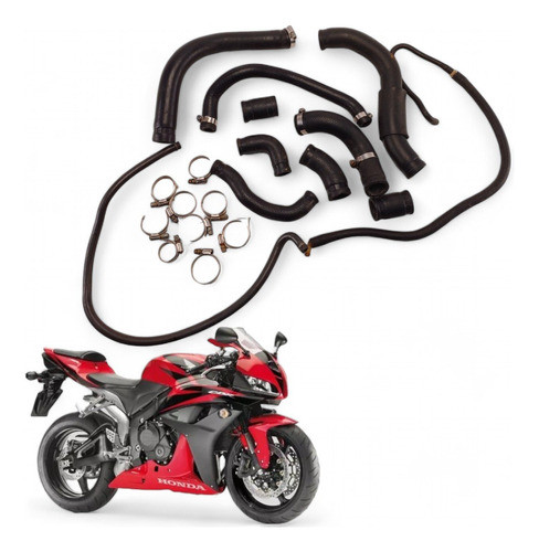 Kit Mangueiras Radiador Honda Cbr 600 Rr 2008 0