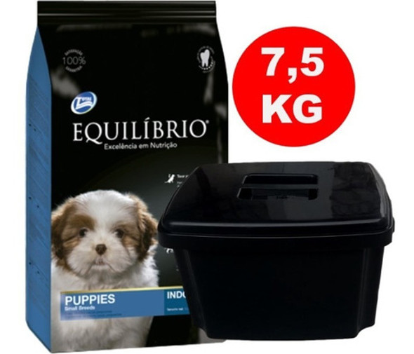 Equilibrio Cachorro Razas Pequeñas 7,5 Kg + Contenedor 0 Equilibrio Cachorro Razas Pequeñas 7,5 Kg + Contenedor 0