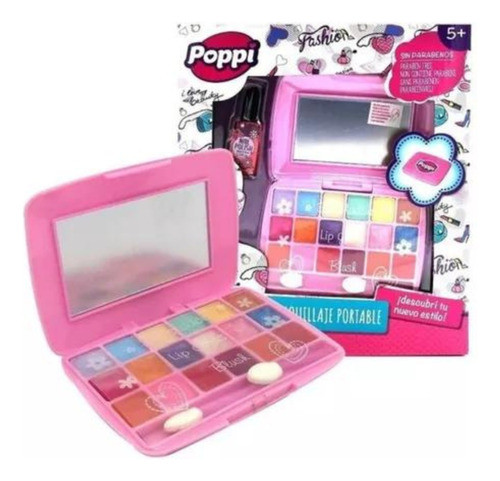 Set De Maquillaje Y Uñas Portatil +5 Años Poppi 0
