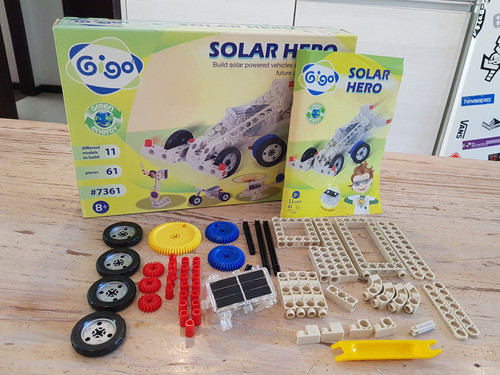 Juego Solar Hero Vehículo Que Avanza Con Energía Solar 0