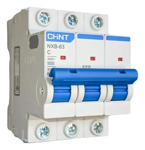 Llave Termomagnetica Térmica Chint Tripolar 3 X 16a 6ka 0