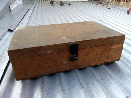 Antigua Valija Madera 51,8 Ancho X 32 Prof X 14,7 Alto 0