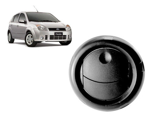 Difusor Saida De Ar Fiesta 08 09 10 11 12 13 Preto 0