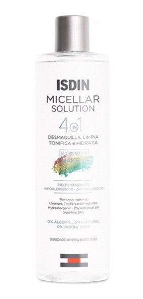 Isdin Micellar Solution Limpieza Facial Hidratante X 100 Ml 0