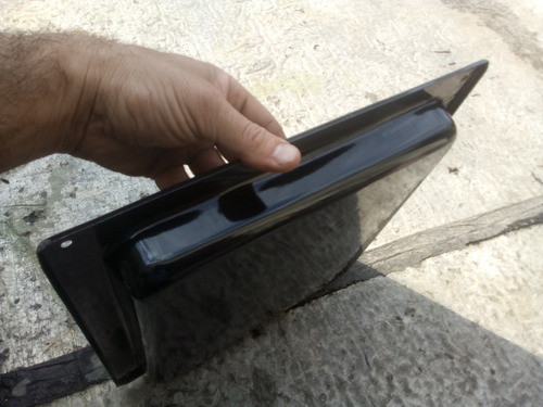 Bandeja Chapa Enlozada Negra De 40cm X 37,1cm X 4,1cm Alto 1