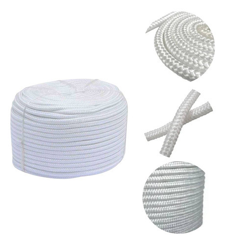 Corda Seda Rolo Branca Virgem Pp 3mm 230m Rolo - Fuzil 1