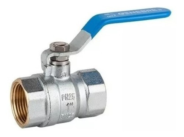 Válvula Esférica Genebre De Ø 1  Bronce Paso Total Spain 0