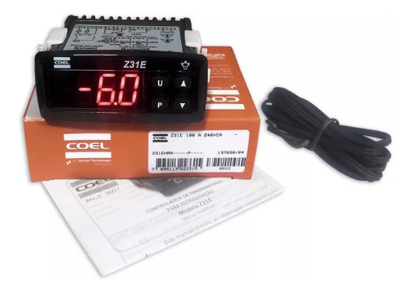 Controlador Temperatura Z31e Bivolt P/ Expositor De Bebidas 0
