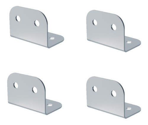 Set X4 Angulo L Para Rack, Anvil Case 40mm Ancho 1