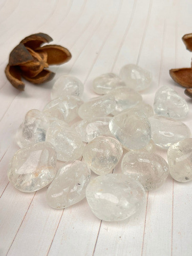 Quartzo Cristal Pedra Rolada 100 Gr Paz Interior Store 1