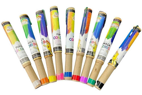 20 Unids Fumaça Colorida Bastão Foto-vídeo Chá Revelação 0