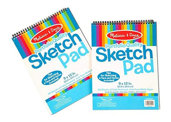 Bloc De Dibujo De Melissa & Doug (9 X 12 Pulgadas) - 50 Hoja 0