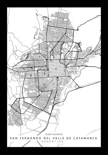 Catamarca - Póster De Ciudades Para Imprimir 1