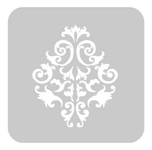 Stencil Eq Arte Grande 15 X 15 - Estilo Victoriano (905) 0