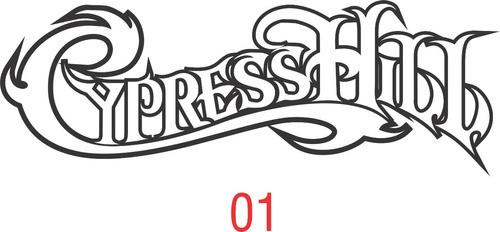 Adesivo Cypresshill , Rap, Hip Hop Personalizado Cypres Hill 0