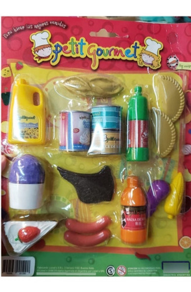 Comiditas De Juguete Petit Gourmet Set De Merienda Lionels 1