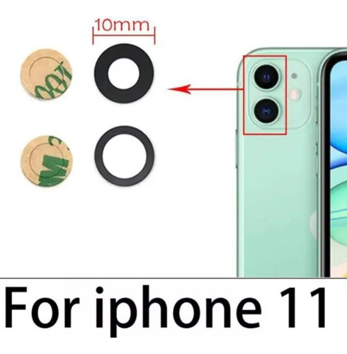 Vidrio Camara Trasera iPhone 11 1