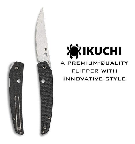 Spyderco Ikuchi Flipper - Navaja De Bolsillo Cpm S30v G10 1