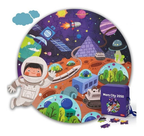 Puzzle Espacial Rompecabezas 102 Pcs - Quo 0