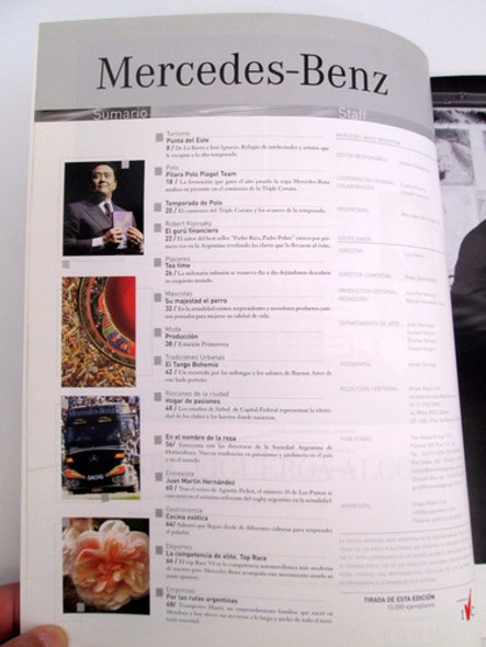 Revista Mercedes Benz 2009 Pumas Juan Martin Hernandez Boedo 1