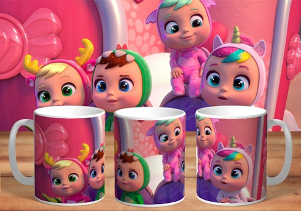 Taza De Ceramica Bebes Llorones Personalizada 0