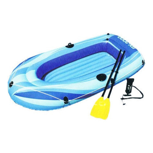 Bote Inflable Con Remos 1 Adulto 1 Niño - Mundo Trabajo 0