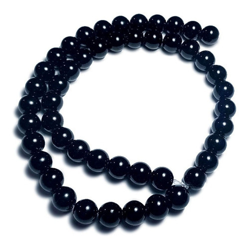 Fio De Pedra Natural 8mm Ônix Japamalas Melhor Preço+ Brinde 0