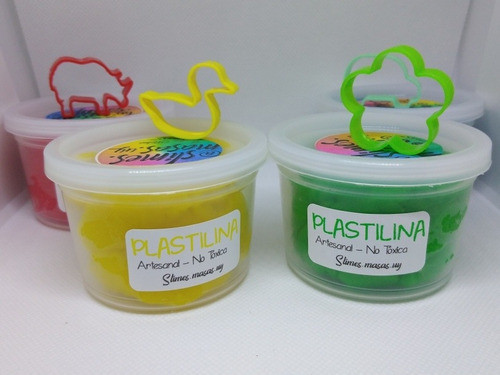 20 Plastilinas Masa De Modelar 125 Grs + Molde 0