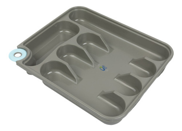 Cubiertero Plastico Gris Crom 0