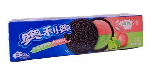 Galletas Rellenas -oreo- Sabor Uva Y Durazno 92 Grs. 0