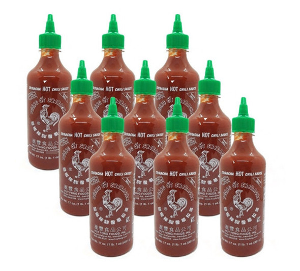 Pack X 9 Unidades Salsa Sriracha Tuong Ot 482 Gr. 0