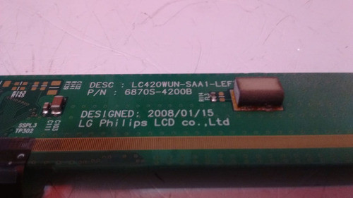 T-com Integradas Display Tv LG 42lg60fr Lc420wun-saa1- 0