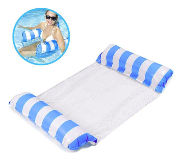 Boia Rede Flutuante 120x70cm Importway Para Piscina 0