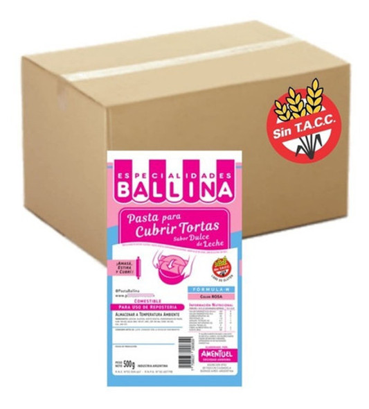 Pasta Ballina Formula H Rosa 20u X 500g - Cotillón Waf 0 Pasta Ballina Formula H Rosa 20u X 500g - Cotillón Waf 0