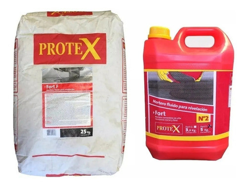 Fort F Mortero Reparación Autonivelante Capa Fina Protex 30k 0