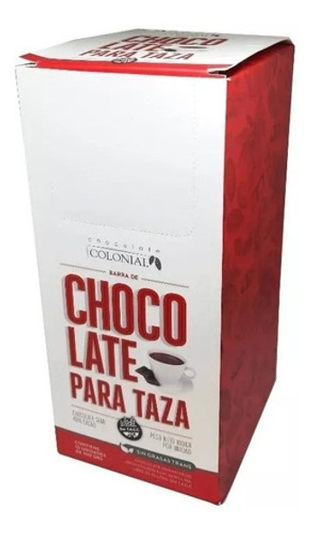 Chocolate Para Taza Sin Tacc Colonial Barra X 100g - Dw 1