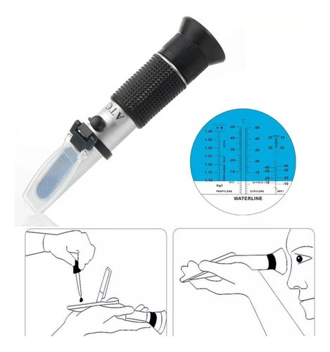 Refratômetro Faixa De Medição 0-40% Urea E Arla 32 1