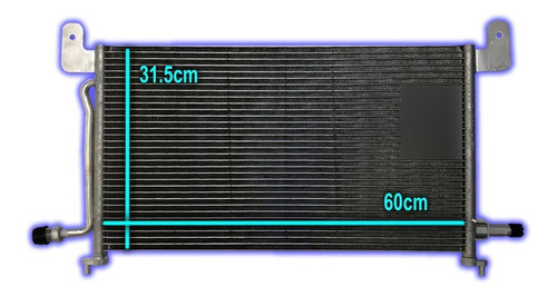 Radiador Aire Acondicionado Chery Face 1.3 N 4 Cilindros 0