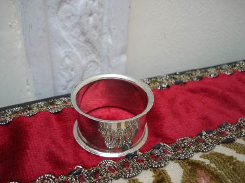 Servilletero Ingles Antiguo Plate Epns Impecable Miralo 0