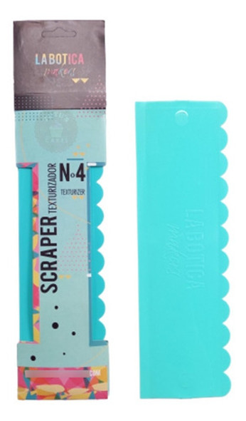 Scraper Peine Alisador Texturizador N°4 Repostería 0