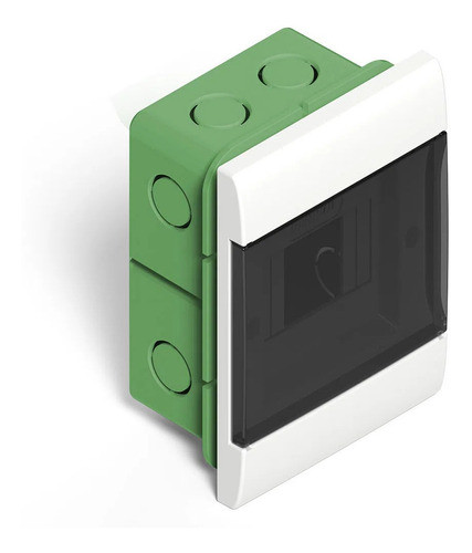 Caja Din Pta. Fume Plast. Embutir 4b Q.energy Genrod 0