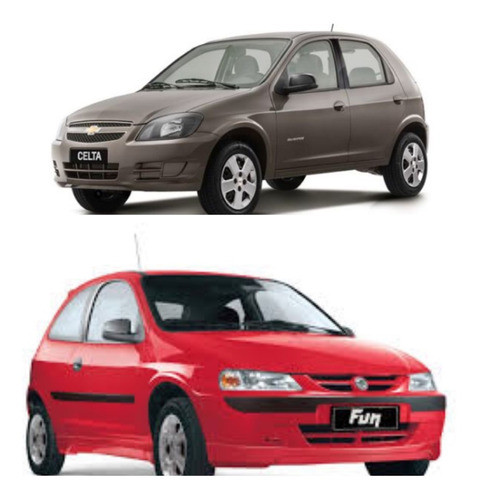 Kit X2 Amortiguador Porton - Baul Chevrolet Celta Suzuki Fun 1