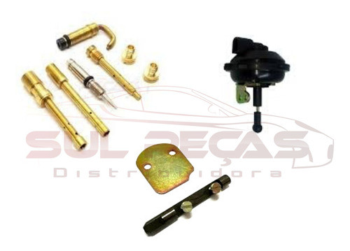 Kit Reparo 3e Opala 6 Cil Alcool + Borb Afogador + Capsula 0