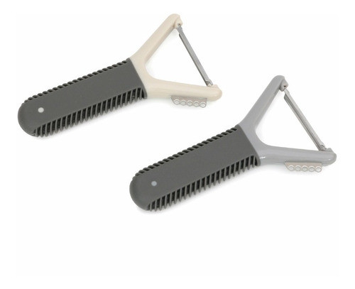 Pelador Pelapapa Con Cester Vegetal Silicona Bicolor 5onzas 0