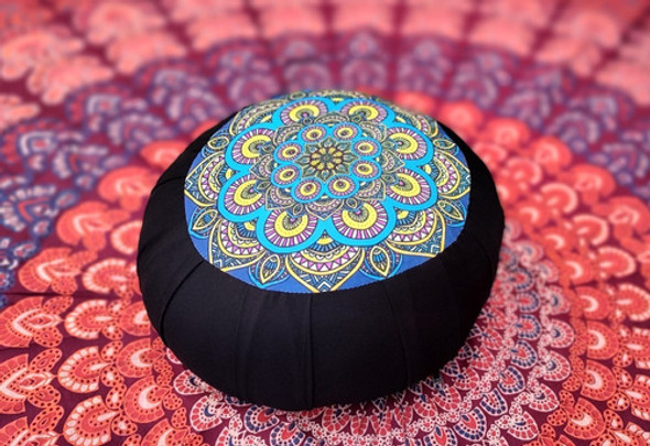 Zafu Almohadón Meditación Hindu. Yoga Safu. Origen India 0