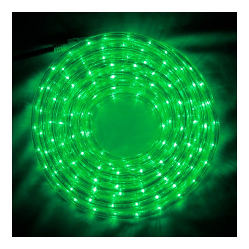 Manguera Led Con Controlador Rollo 5 Metros Tira Verde 1