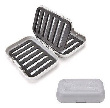 Caja De Pesca Gris Volar Impermeable Con Swing Hoja 168 De S 1