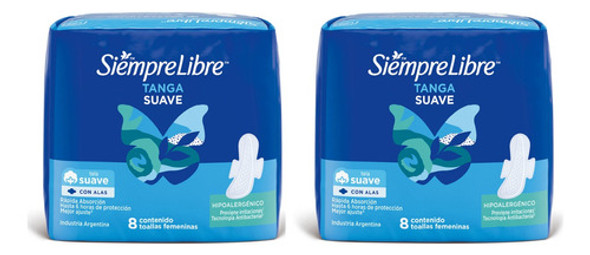 Toallitas Femeninas Siempre Libre Tanga 16 Unidades 0 Toallitas Femeninas Siempre Libre Tanga 16 Unidades 0