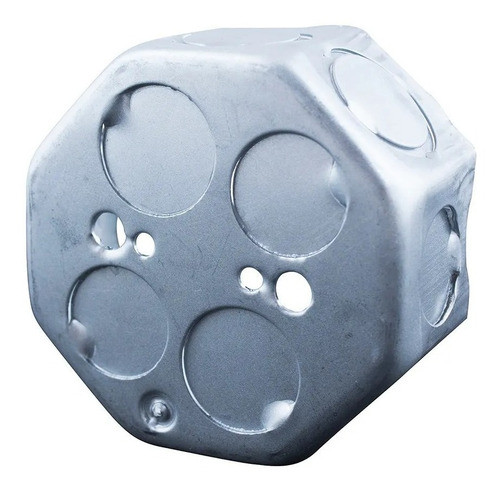Caja Embutir Luz Octogonal Acero Normalizada 10 Unidades 1