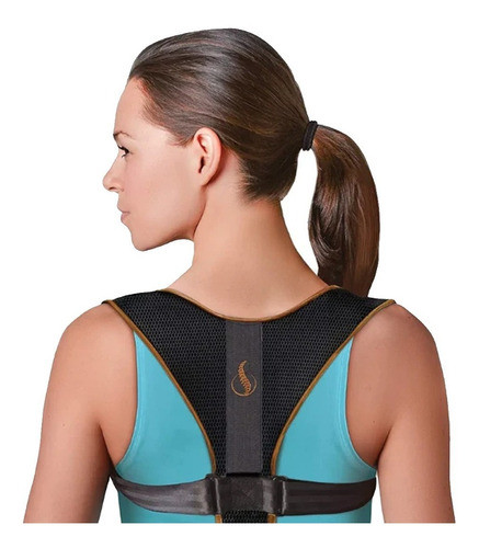 Faja Corrector Postura Postural Lumbar Espalda Mujer Hombre 0